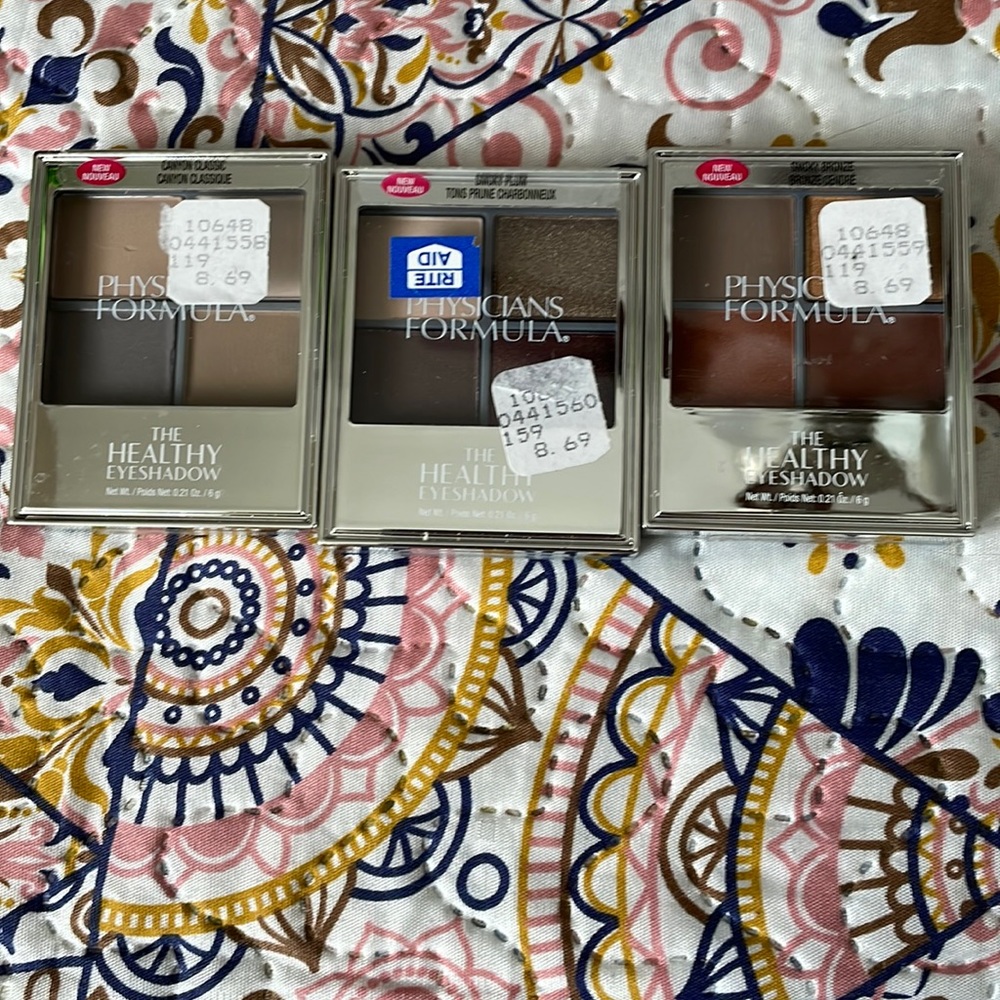 4 palette eyeshadows